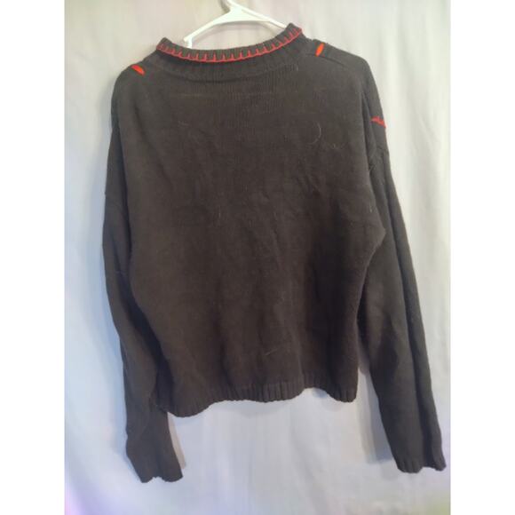 Work in Progress Full Zip Christmas Sweater - Picture 5 of 6